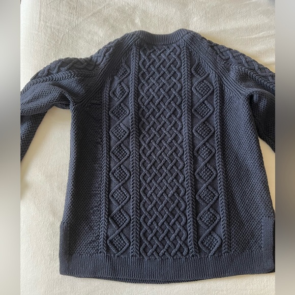 J crew cotton cable knit sweater - Picture 5 of 6